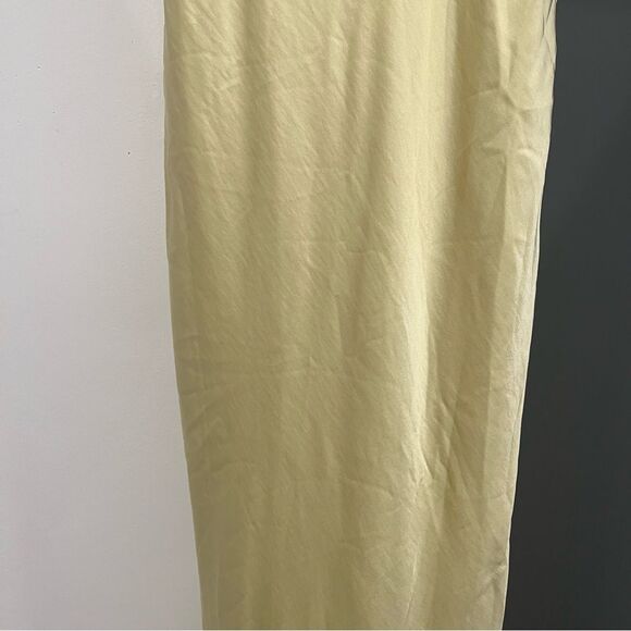 NWT Lovers and Friends Maxi Dress Alani Butter Yellow Gown Wedding Guest size XS - Picture 4 of 10